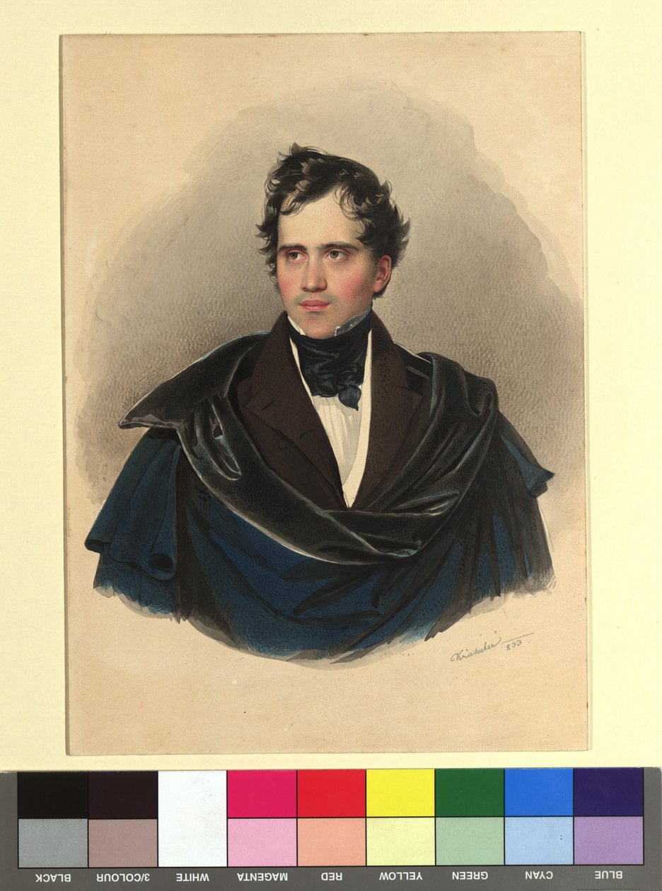 August Friedrich, kreivi Marschall, Burgholzhausenin ja Tromsdorfin lääninherra tekijältä Josef Kriehuber