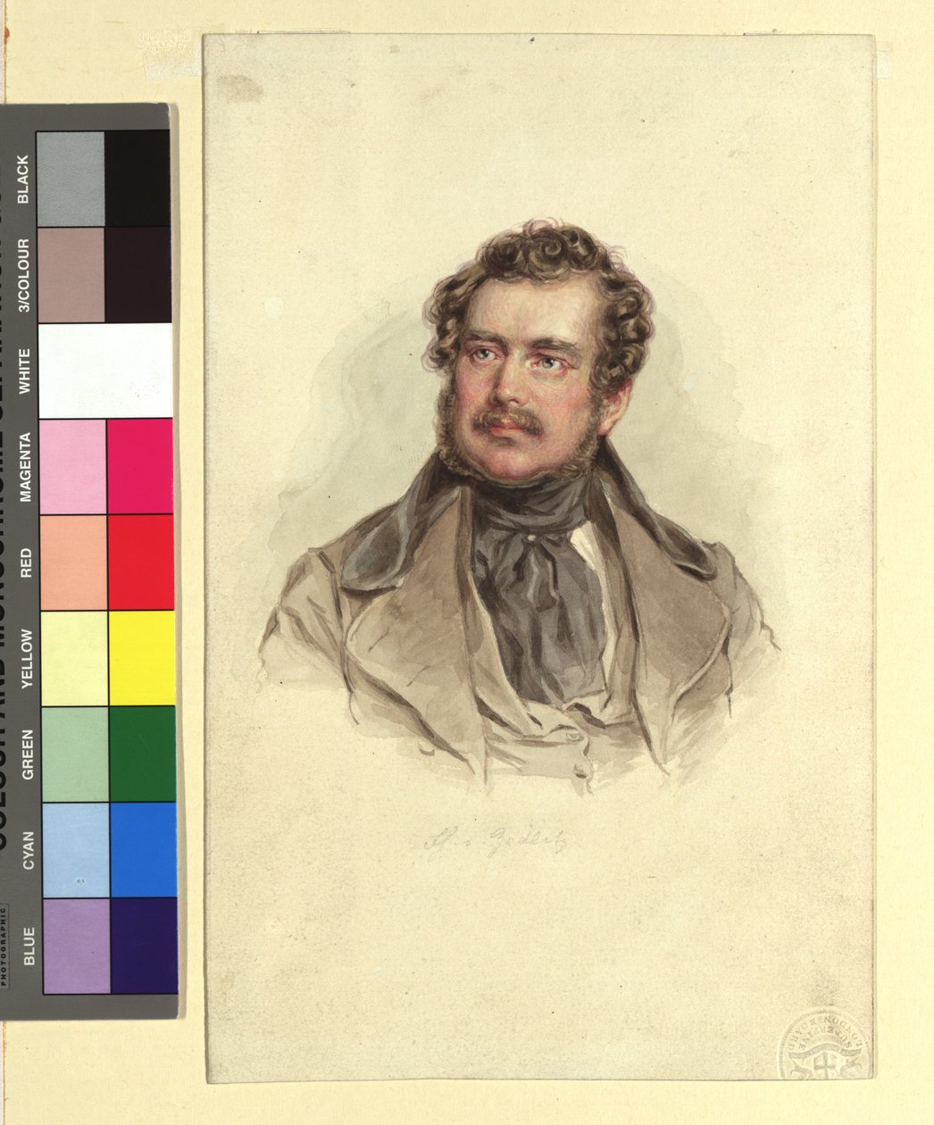 Christian Freiherr von Zedlitz tekijältä Josef Kriehuber
