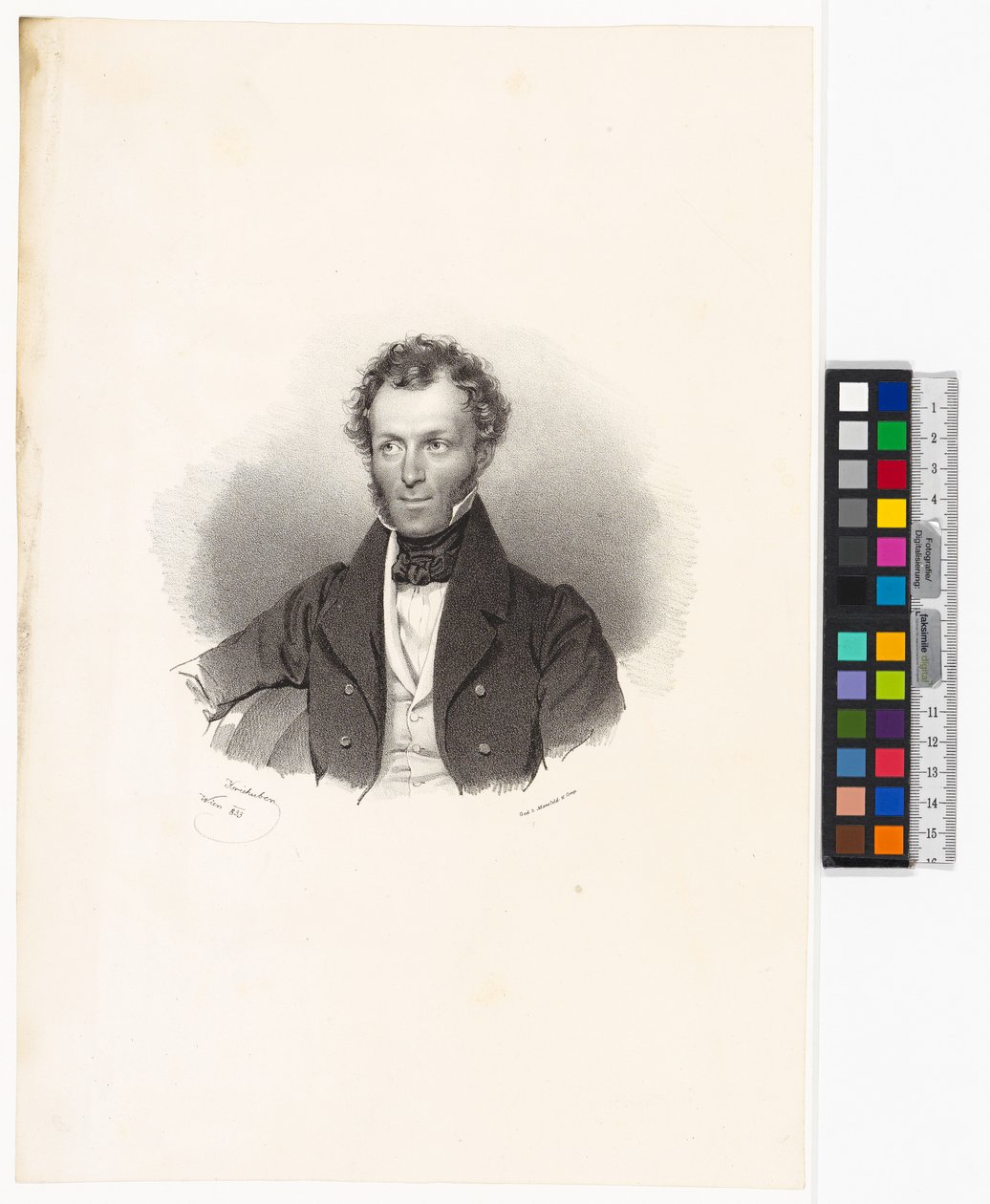 Tri Josef Berres (?) tekijältä Josef Kriehuber
