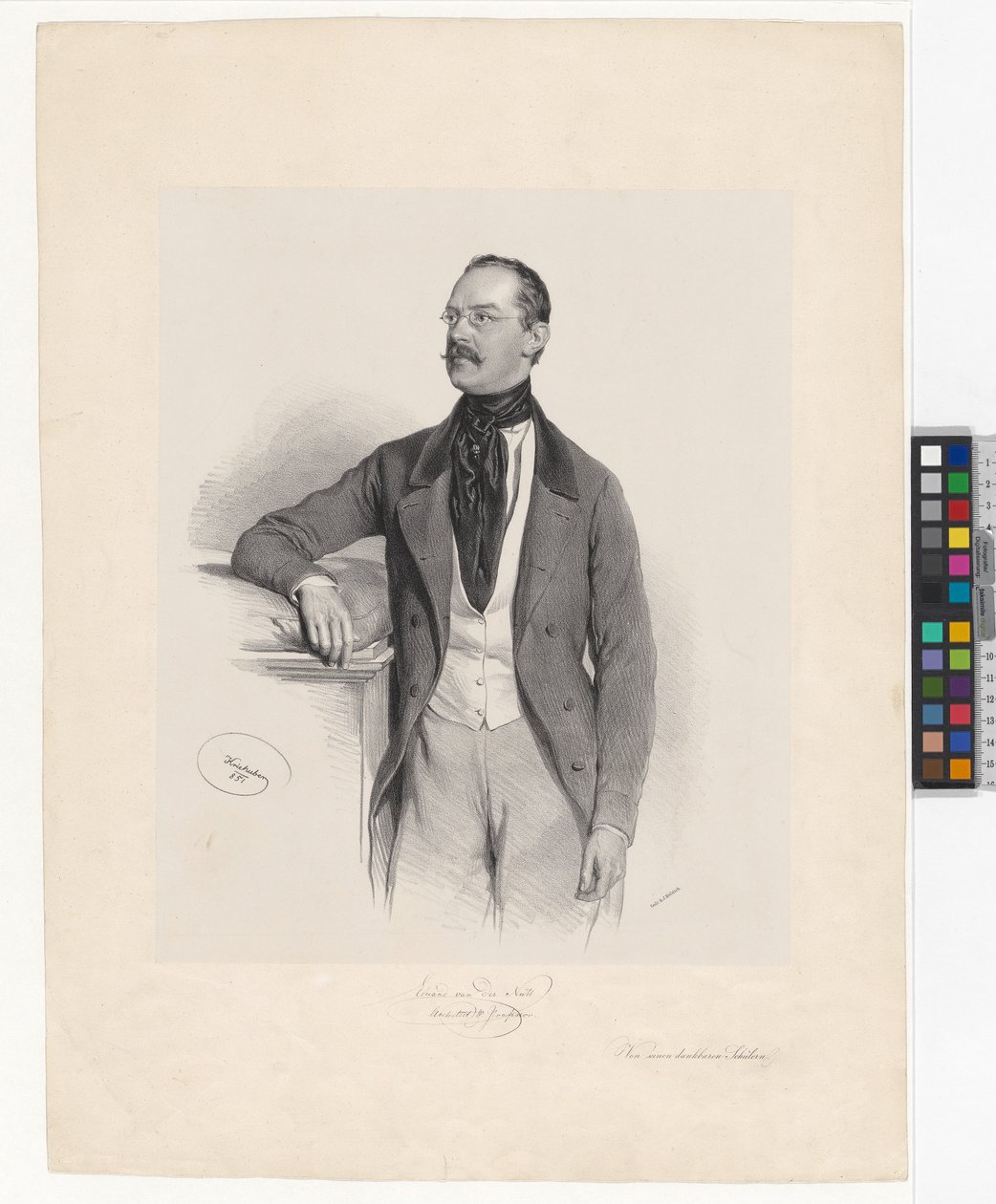 Eduard van der Nüll tekijältä Josef Kriehuber