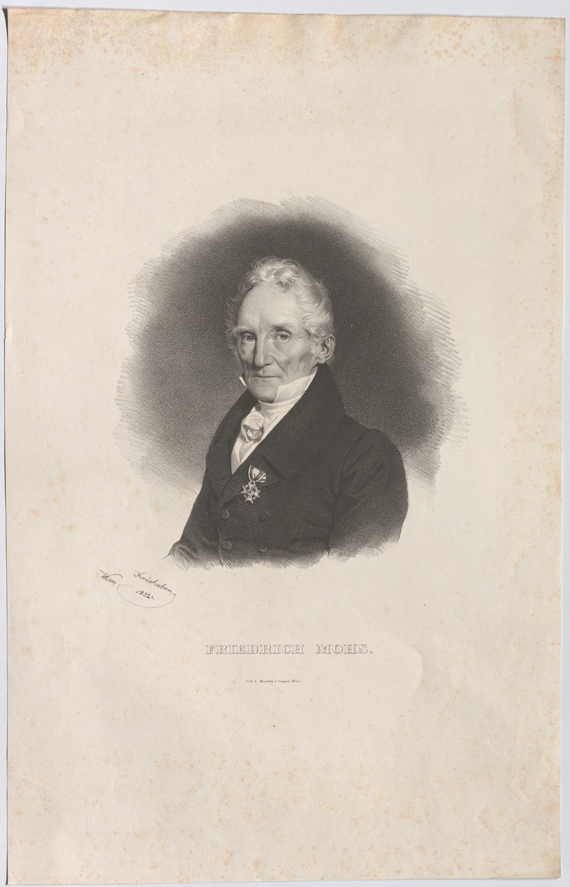 Friedrich Mohs tekijältä Josef Kriehuber