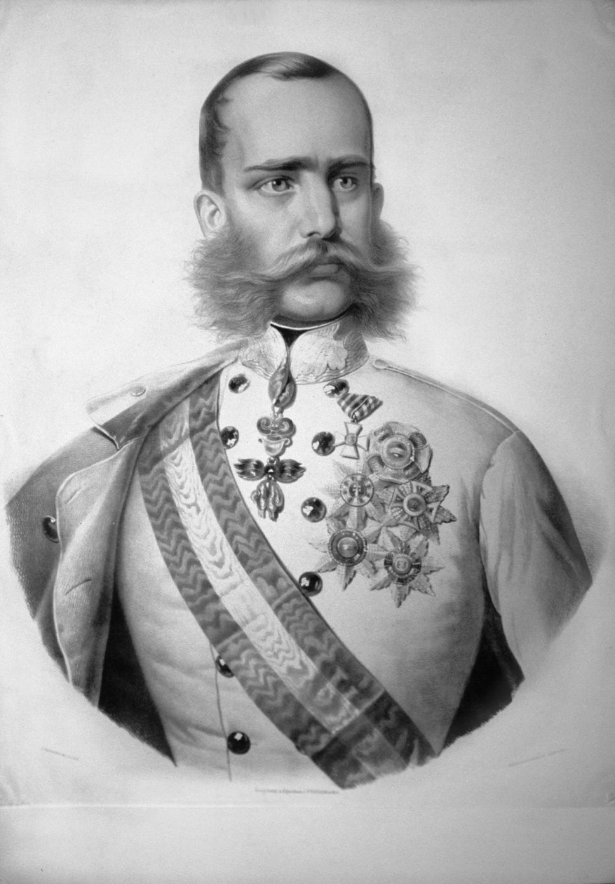 Franz Josef I. Kr. s.a. Litho tekijältä Josef Kriehuber