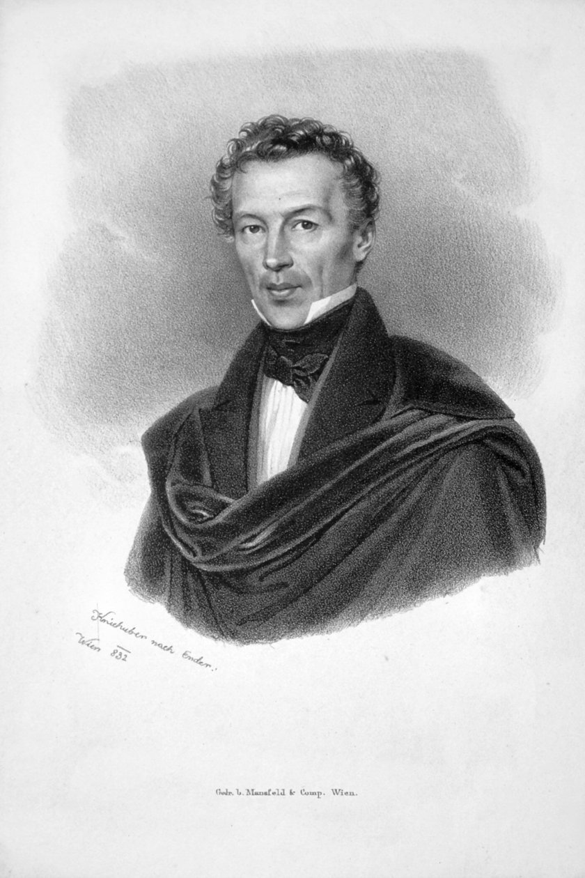 Franz Krieg Litho tekijältä Josef Kriehuber