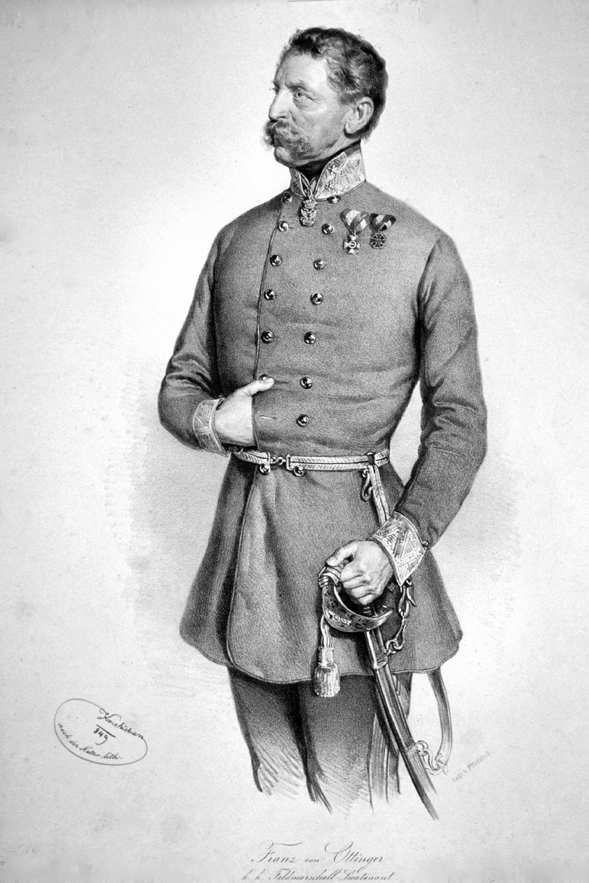 Franz Ottinger Litho tekijältä Josef Kriehuber