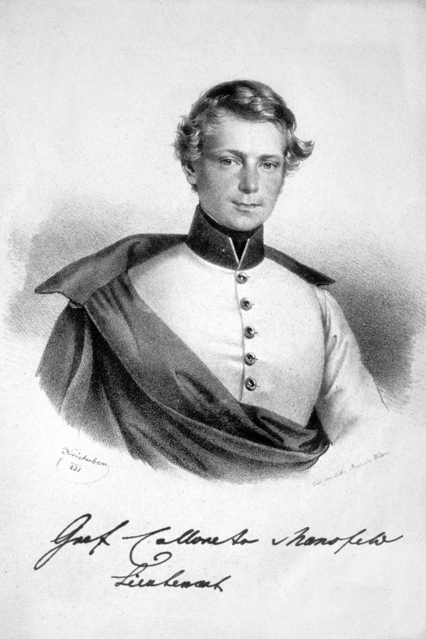 Franz de Paula Colloredo-Mansfeld Litho 1 tekijältä Josef Kriehuber