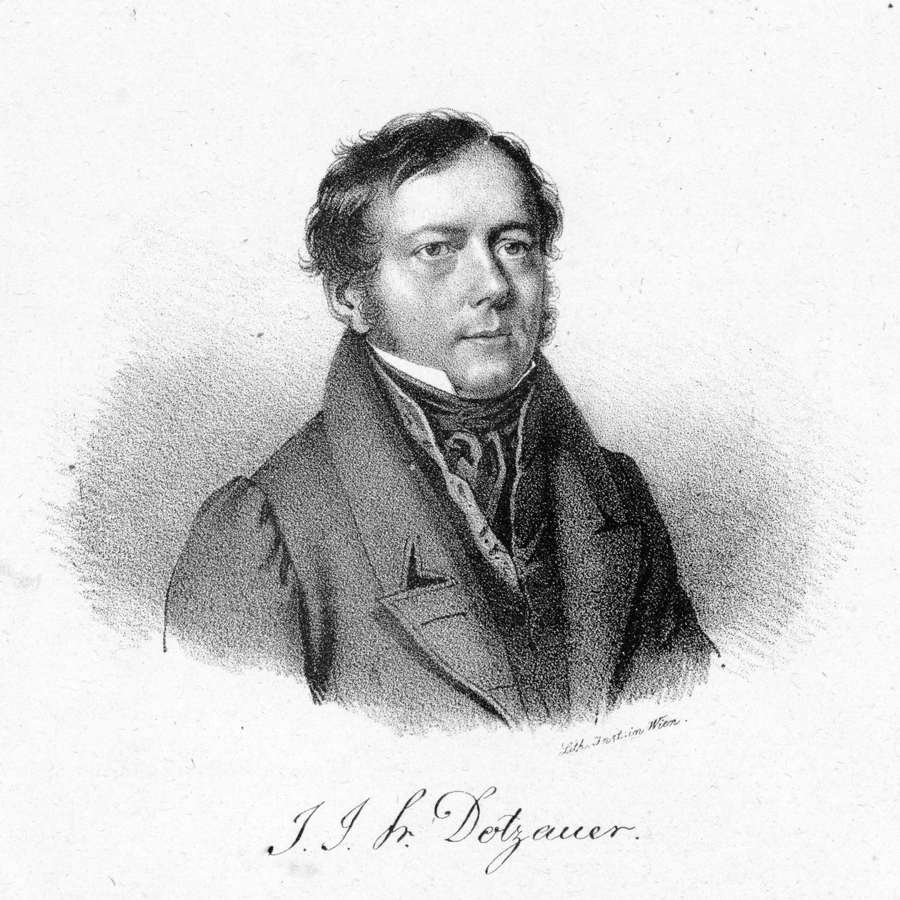 Friedrich Dotzauer tekijältä Josef Kriehuber
