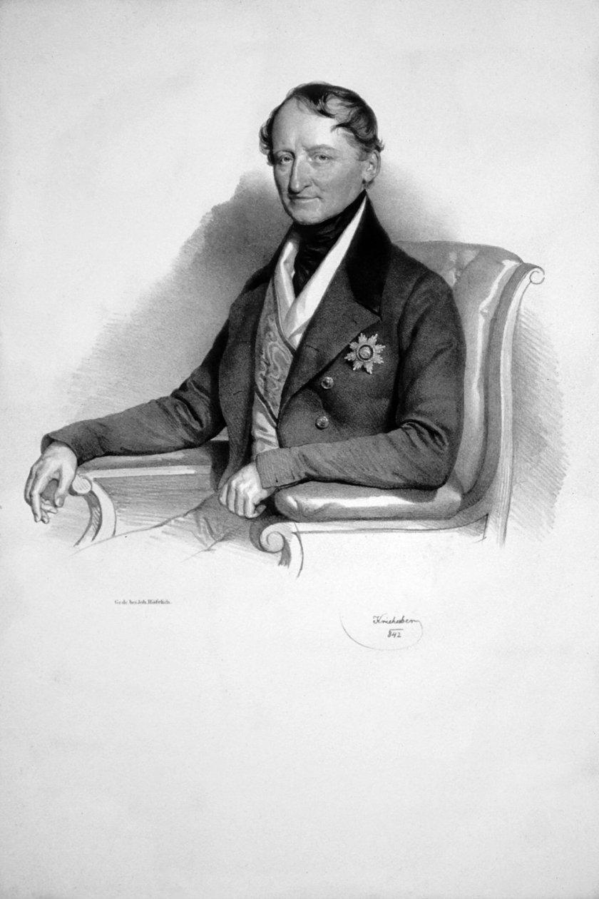 Friedrich Graf Wilczek Litho tekijältä Josef Kriehuber