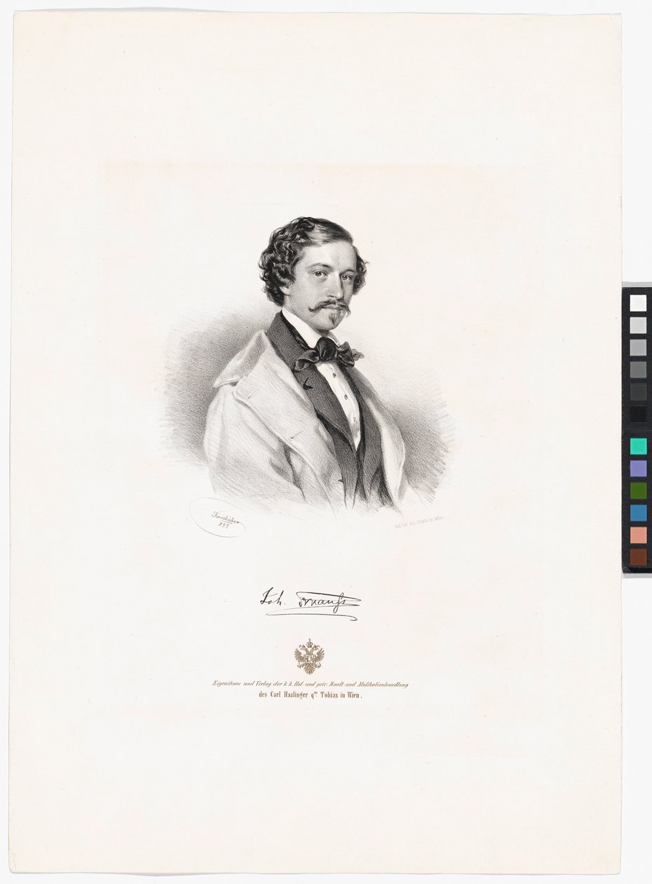 Johann Strauss (nuorempi) tekijältä Josef Kriehuber