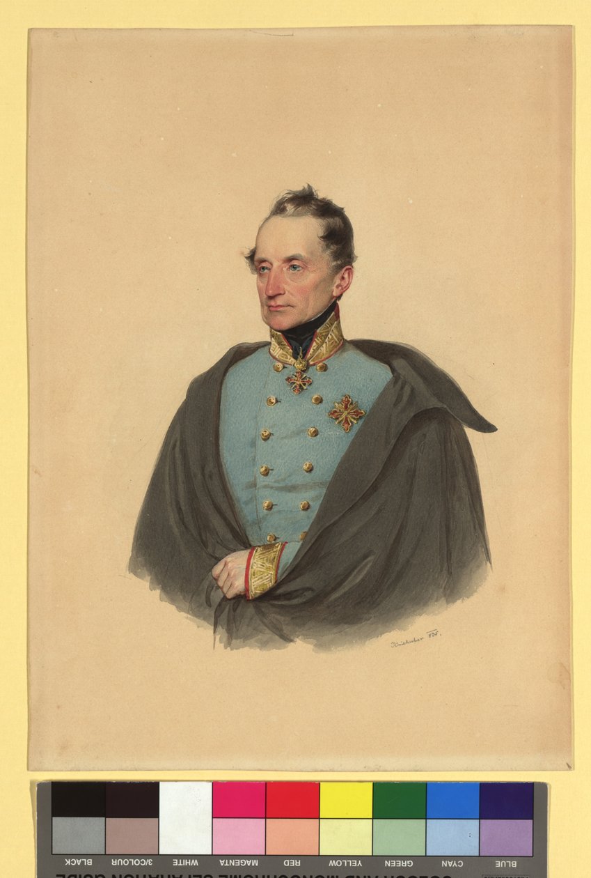 Josef Ritter von Lebzelten (1783-1836) tekijältä Josef Kriehuber