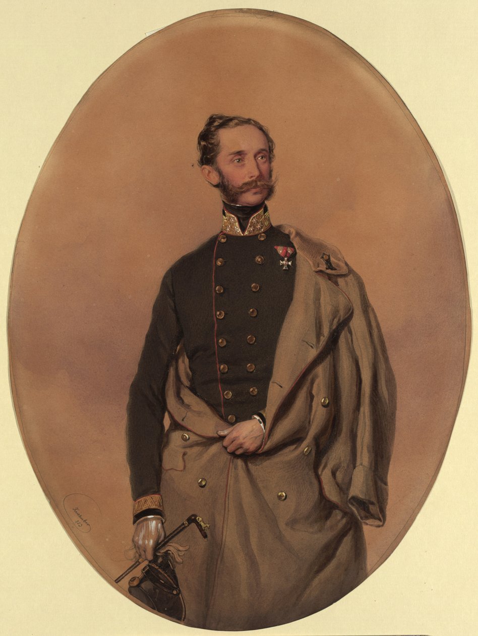 Ludwig, paroni von Gablenz (1814–1874) tekijältä Josef Kriehuber