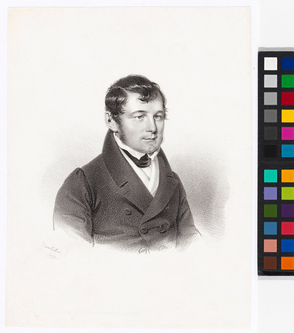 Matthias Trentsensky, litografia tekijältä Josef Kriehuber