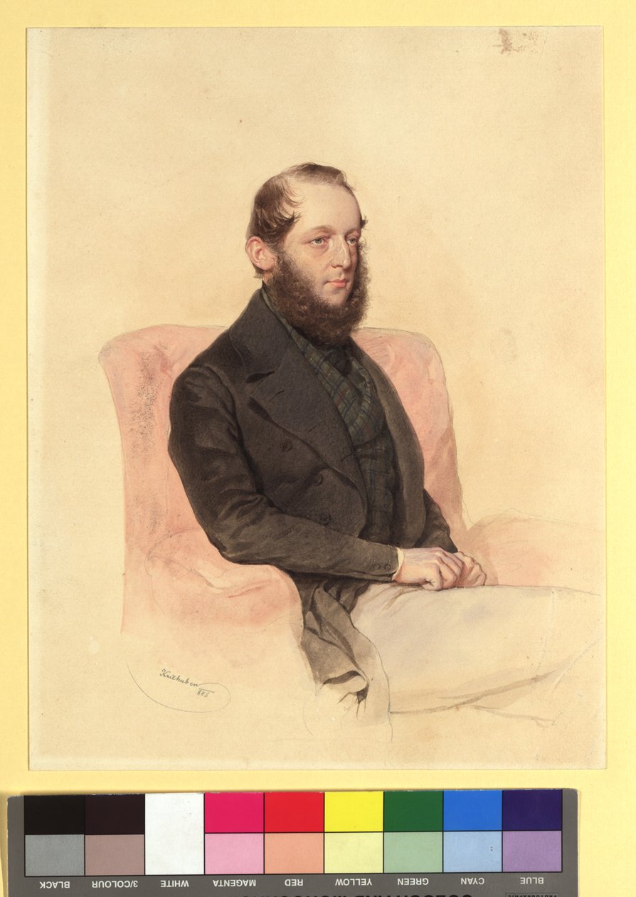 Wilhelm Clemens, Westphalen zu Fürstenbergin kreivi (1818-1883) tekijältä Josef Kriehuber