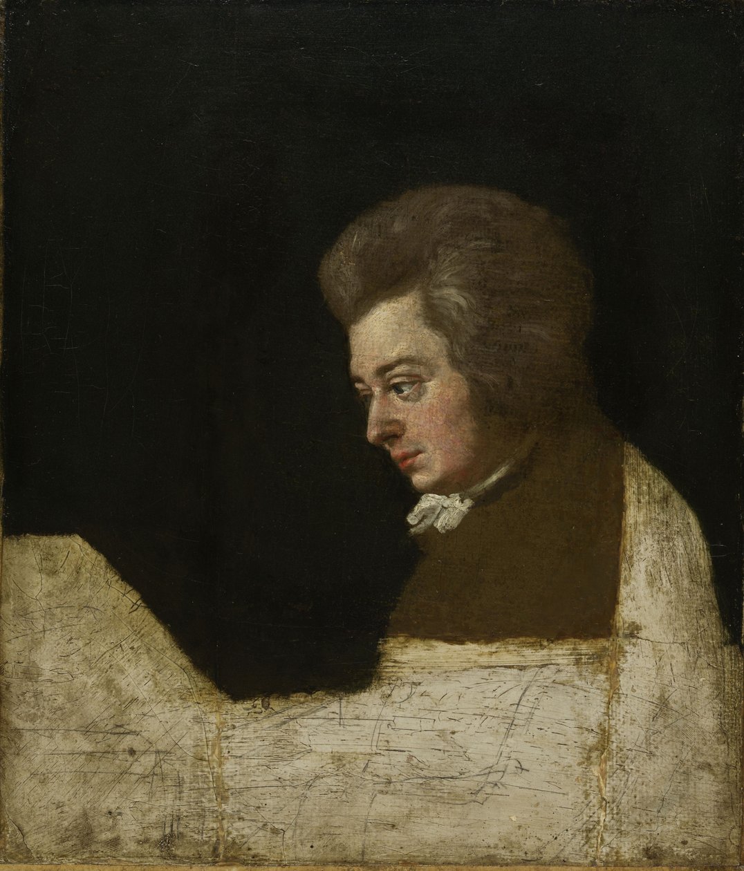 Wolfgang Amadeus Mozart 1756-1791, 1789 tekijältä Josef Lange