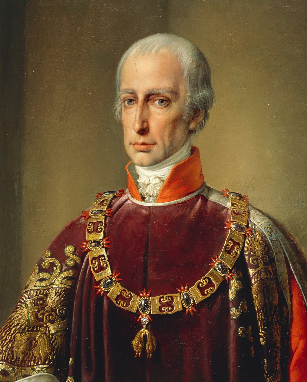 Muotokuva Francis Joseph Charlesista Habsburg-Lorrainen (Firenze tekijältä Josef and Mayrhofer Friedrich Kiss