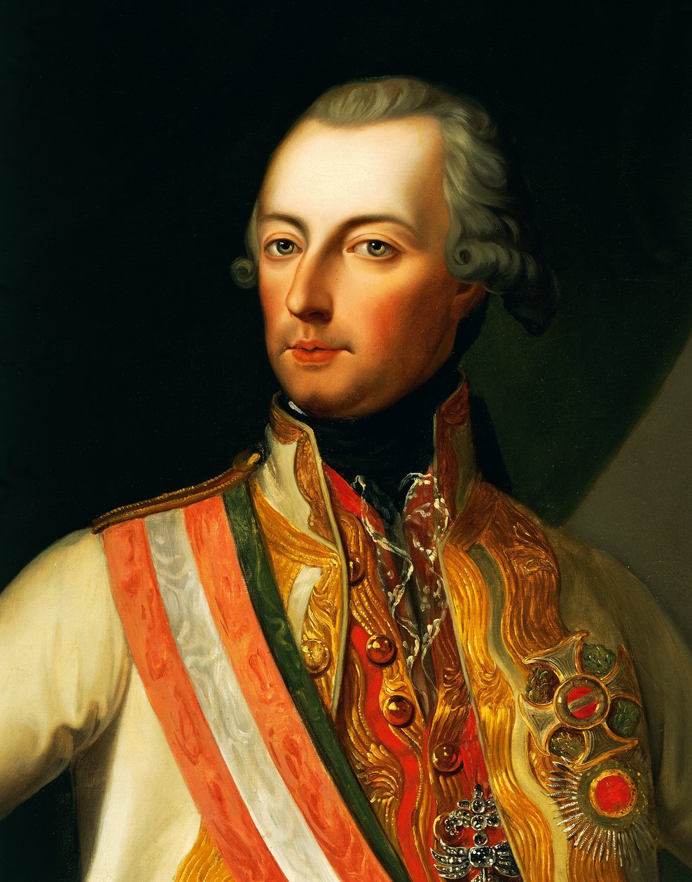 Joseph II:n muotokuva (Wien tekijältä Josef and Mayrhofer Friedrich Kiss