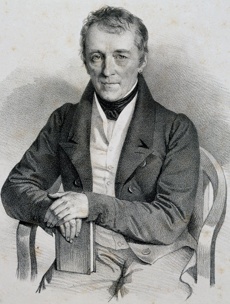 Georg Friedrich Treitschken muotokuva (Augsburg tekijältä Josef Nikolaus Kriehuber