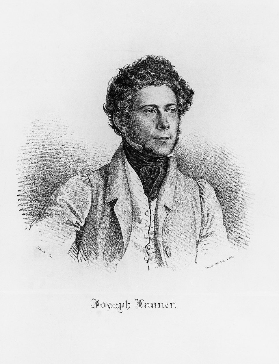Josef Franz Karl Lannerin muotokuva (Wien) tekijältä Josef Nikolaus Kriehuber