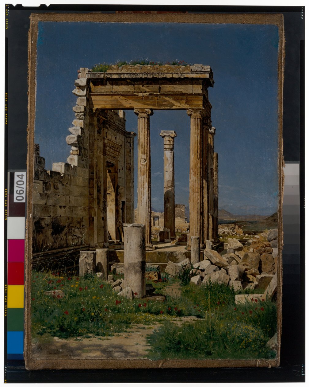 Forum Romanum (öljy kankaalle) tekijältä Josef Theodor Hansen