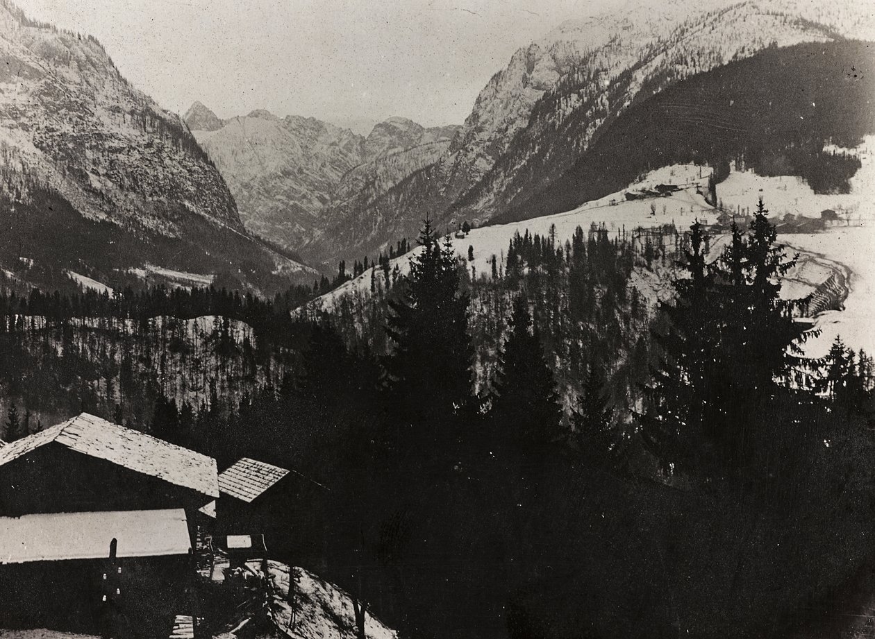 Albumi "Oma maailmansota - muistoja Lounaisrintamasta Kärntenissä, Italiassa, Trentino-Alto Adigessa) 31.3.1915-12.11.1918 - Josef Zohles Wien": havaintopisteen tykistö tekijältä Josef Zohles