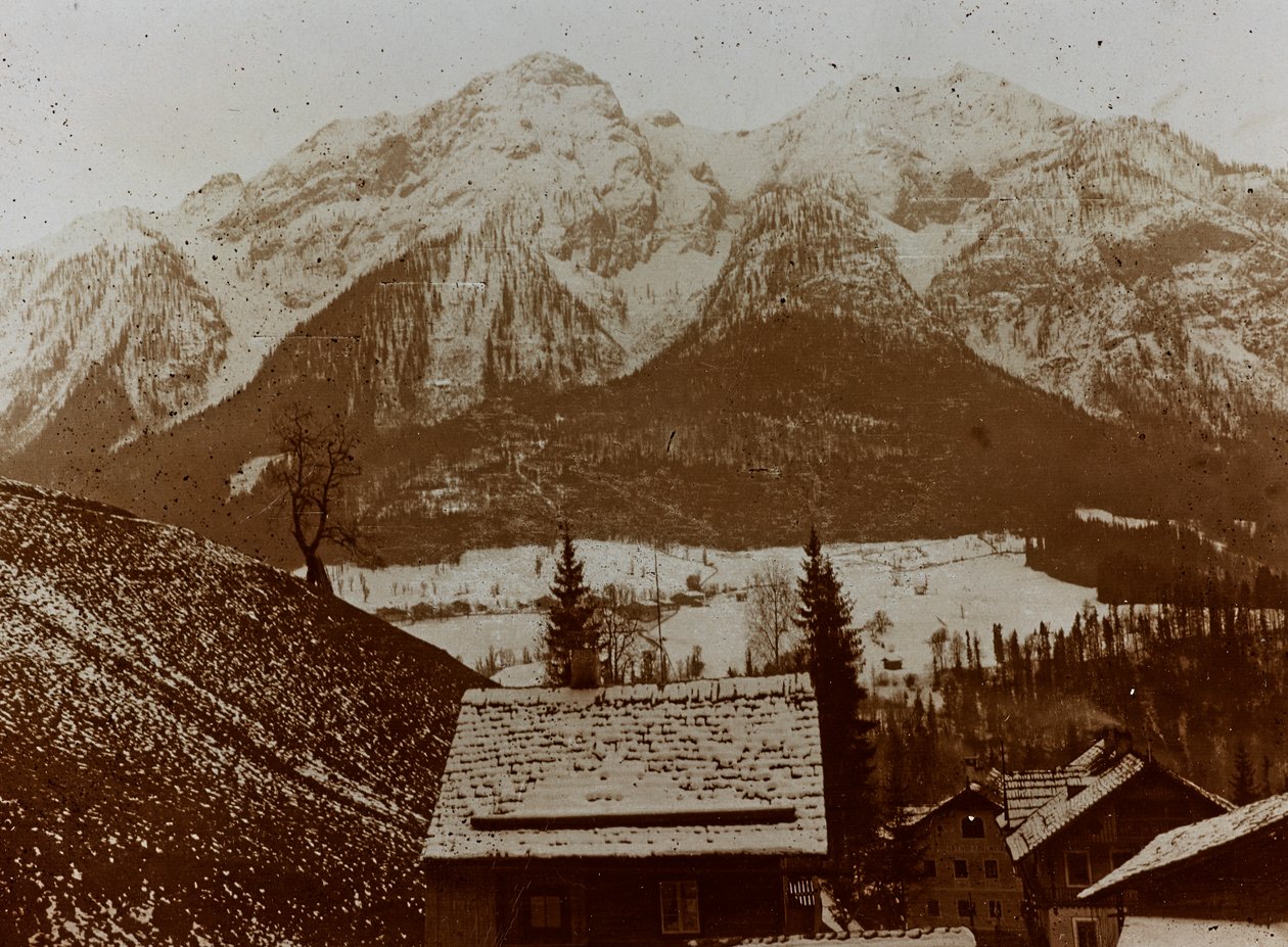 Albumi "Oma maailmansota - muistoja Lounaisrintamasta Kärntenissä, Italiassa, Trentino-Alto Adigessa) 31.3.1915-12.11.1918 - Josef Zohlen Wien": Lesachtal (m/v kuva) tekijältä Josef Zohles