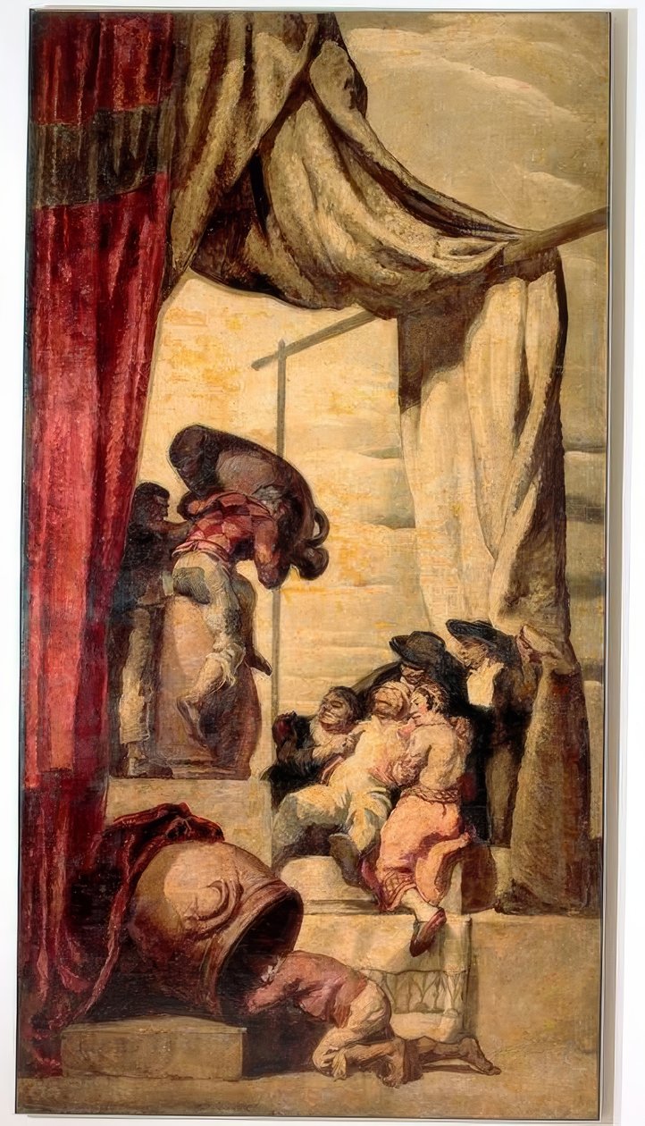 Cervantes, Don Quijote, Die Hochzeit des Camacho / J.M.Sert tekijältä Josep Maria Sert