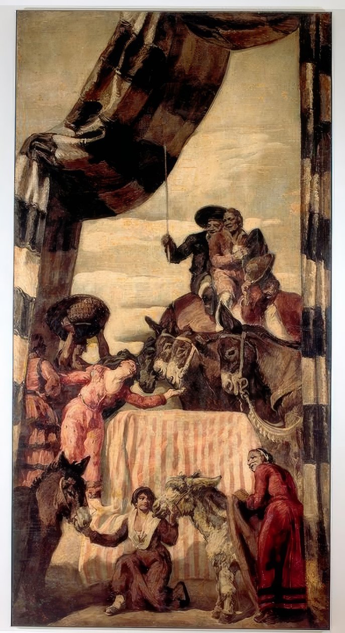 Cervantes, Don Quijote, Die Hochzeit des Camacho / J.M.Sert tekijältä Josep Maria Sert