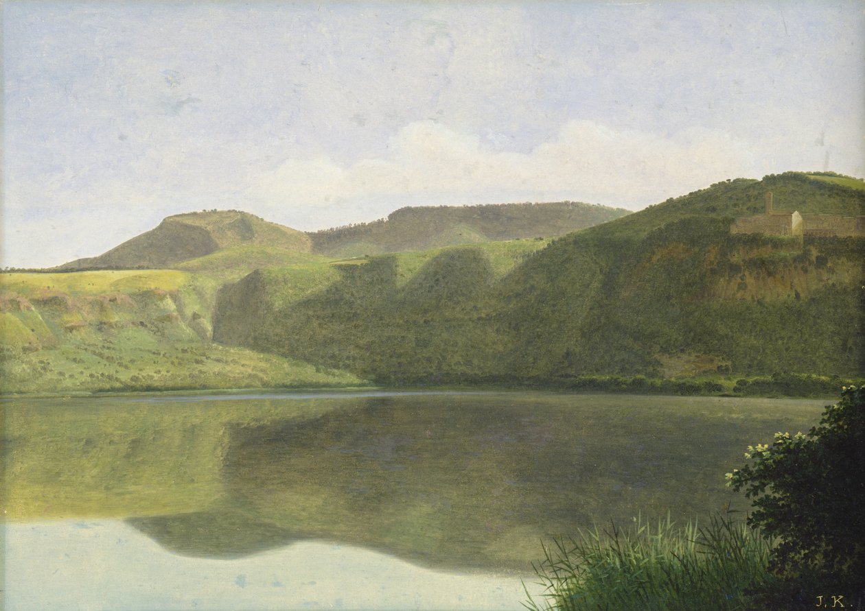Albanianmeri, noin 1811 (wc paperille ja pahville). tekijältä Joseph August Knip