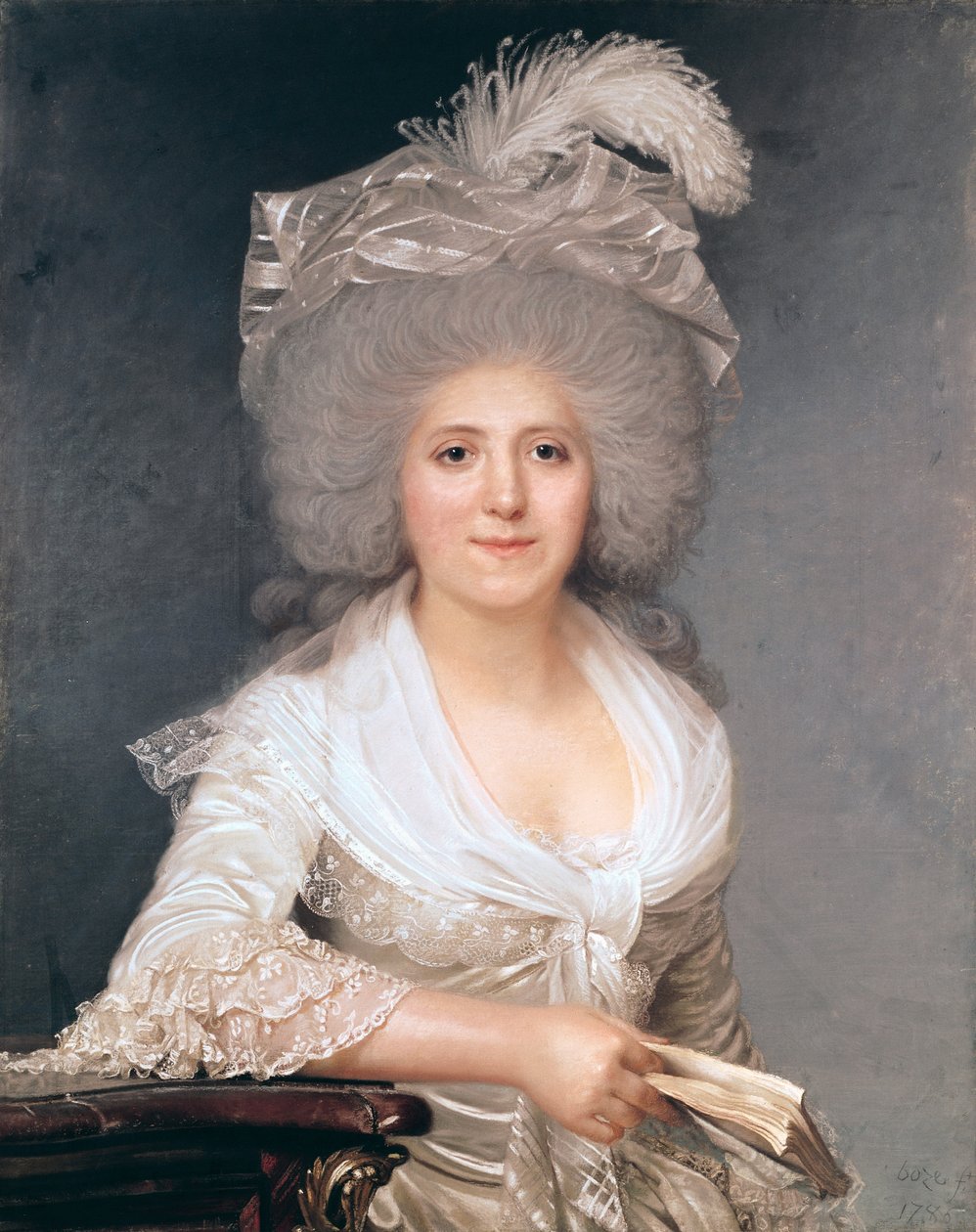 Madame Jeanne-Louise-Henriette Campanin (1752-1822) muotokuva 1786 tekijältä Joseph Boze