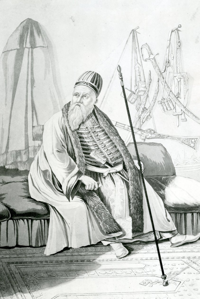 Tepelenan tai Janninan Ali Pasha (1740-1822) tekijältä Joseph Cartwright