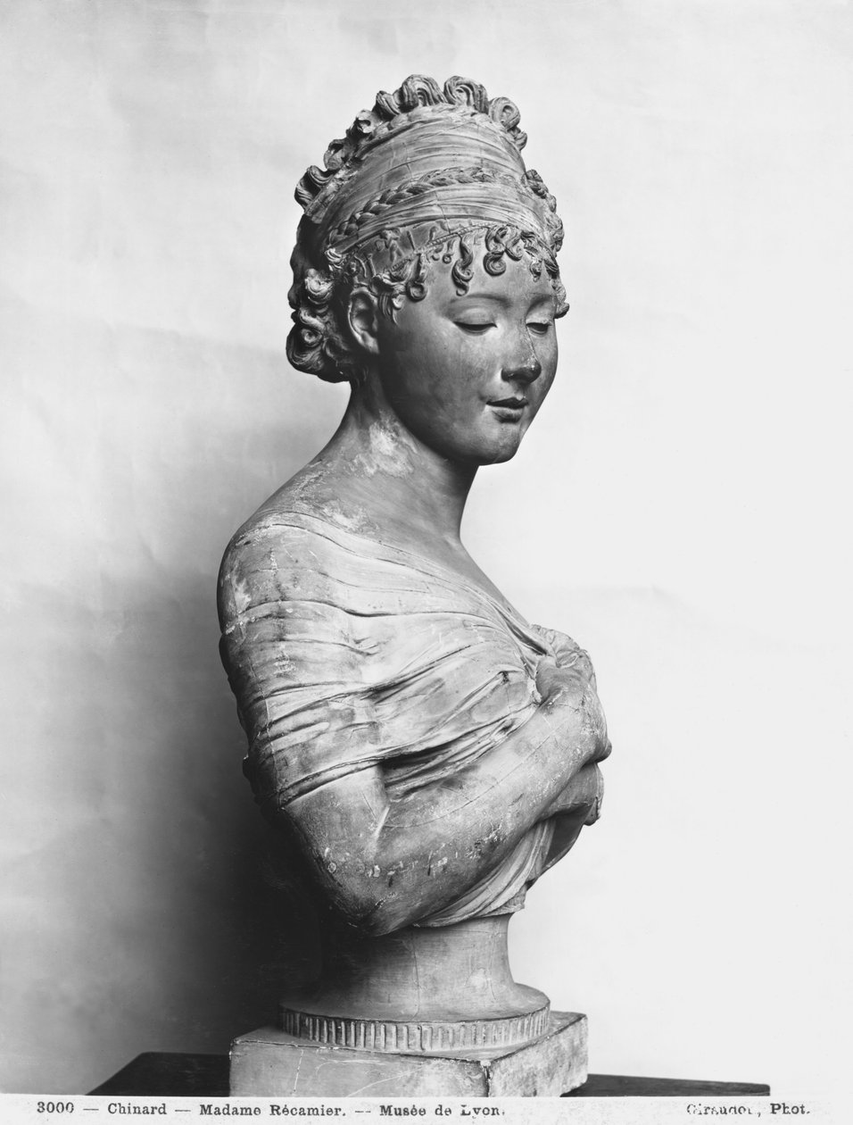Juliette Recamier (1777-1849) n. 1805-06 (marmori) (katso myös 242734) tekijältä Joseph Chinard