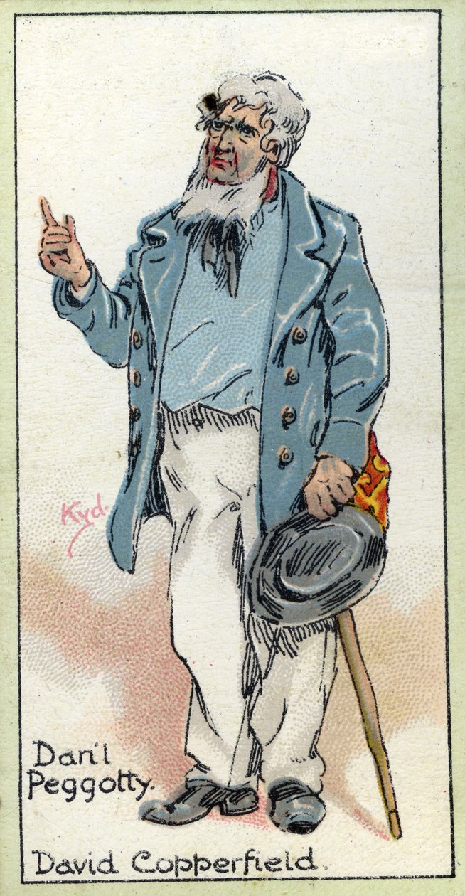 Daniel Peggotty, Charles Dickensin elokuvasta David Copperfield, 1923 tekijältä Joseph Clayton Clarke