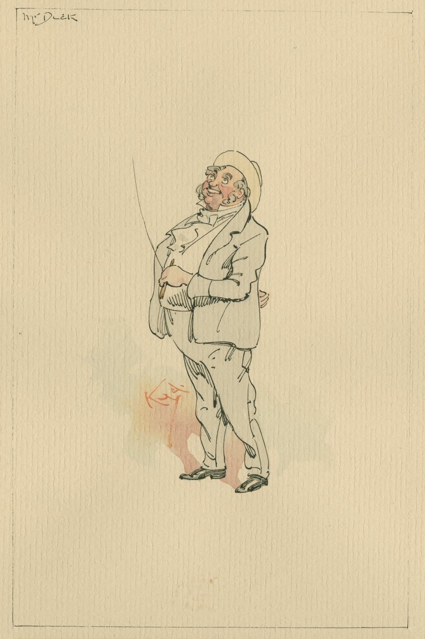 Mr Dick, 1920-luku (tussi ja tussi, wc paperille). tekijältä Joseph Clayton Clarke
