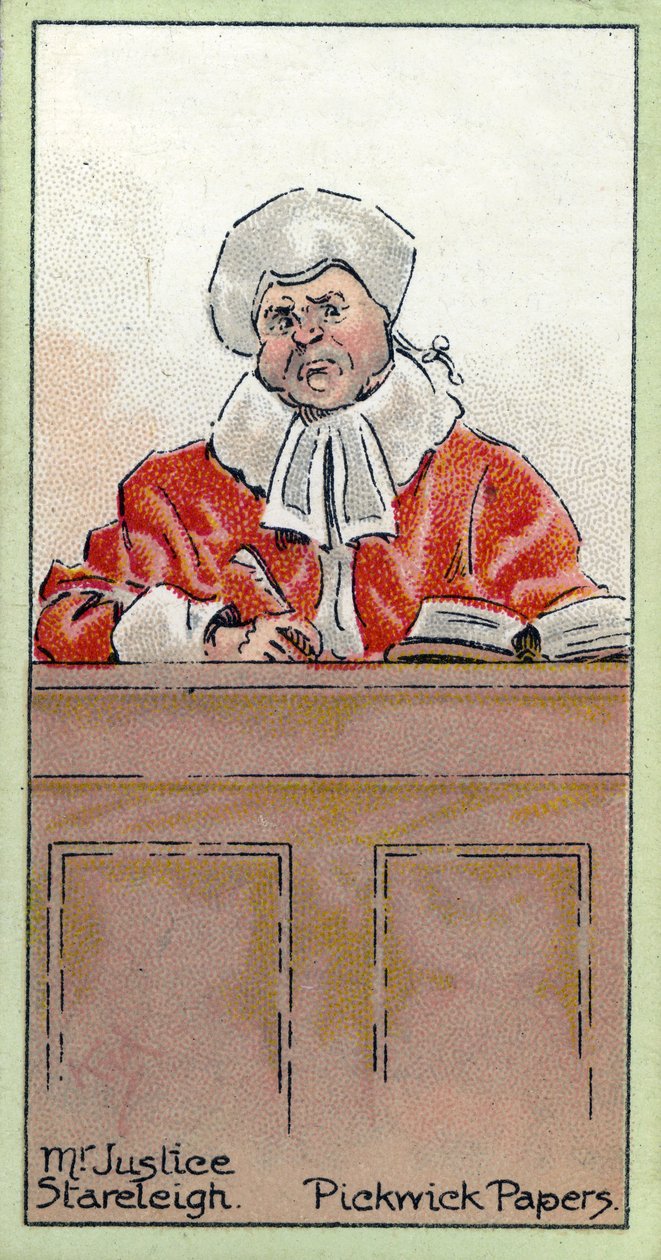 Herra tuomari Stareleigh, Charles Dickensin teoksesta 