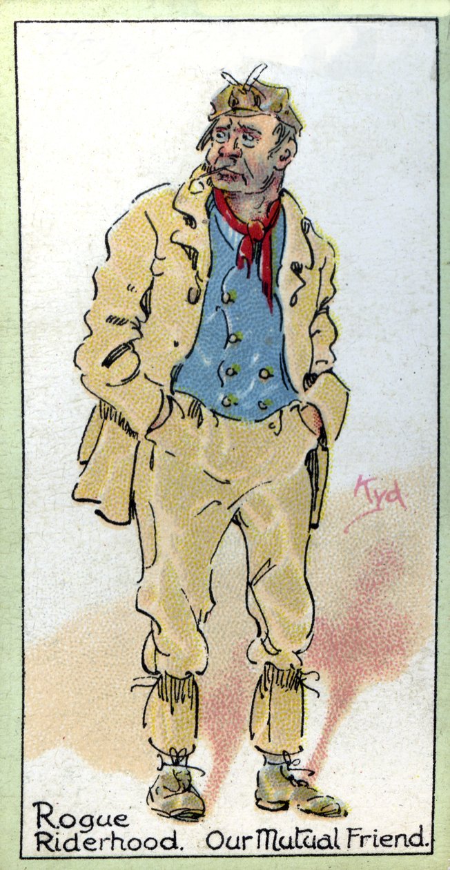 Rogue Riderhood, Charles Dickensin elokuvasta Our Mutual Friend, 1923 tekijältä Joseph Clayton Clarke