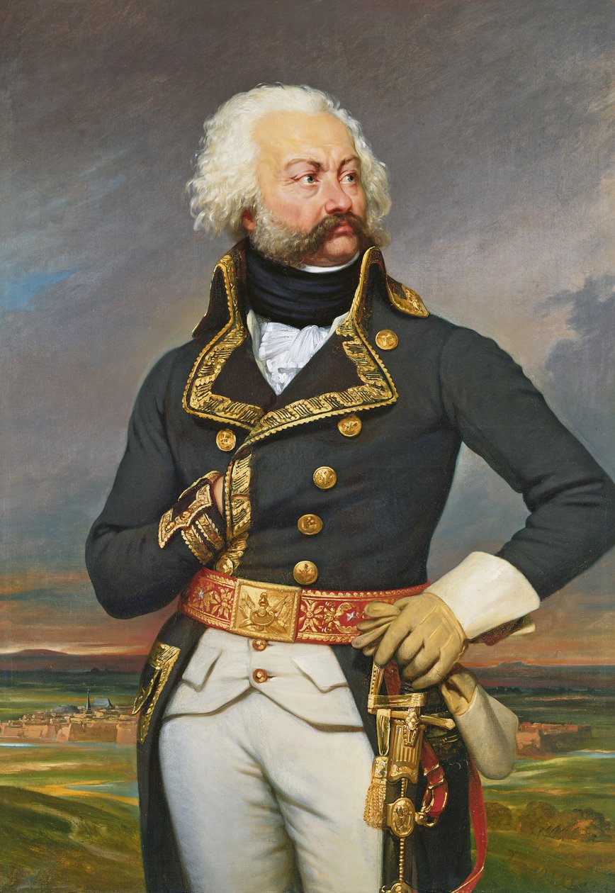 Kenraali Adam Philippe (1740-1793) Custinen kreivi tekijältä Joseph Desire Court