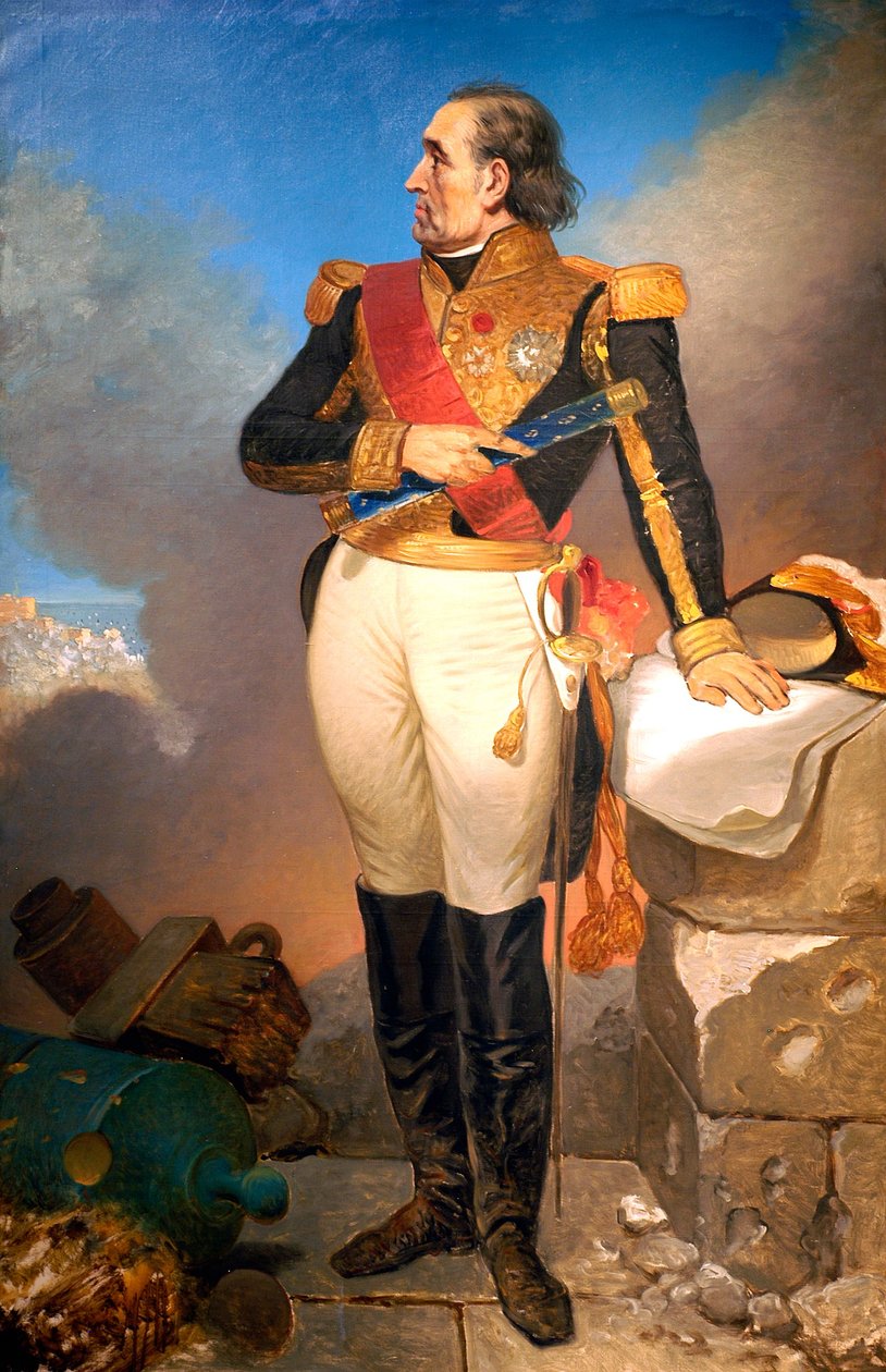 Marsalkka Soultin muotokuva, Dalmatian herttua, n. 1819-35 tekijältä Joseph Desire Court
