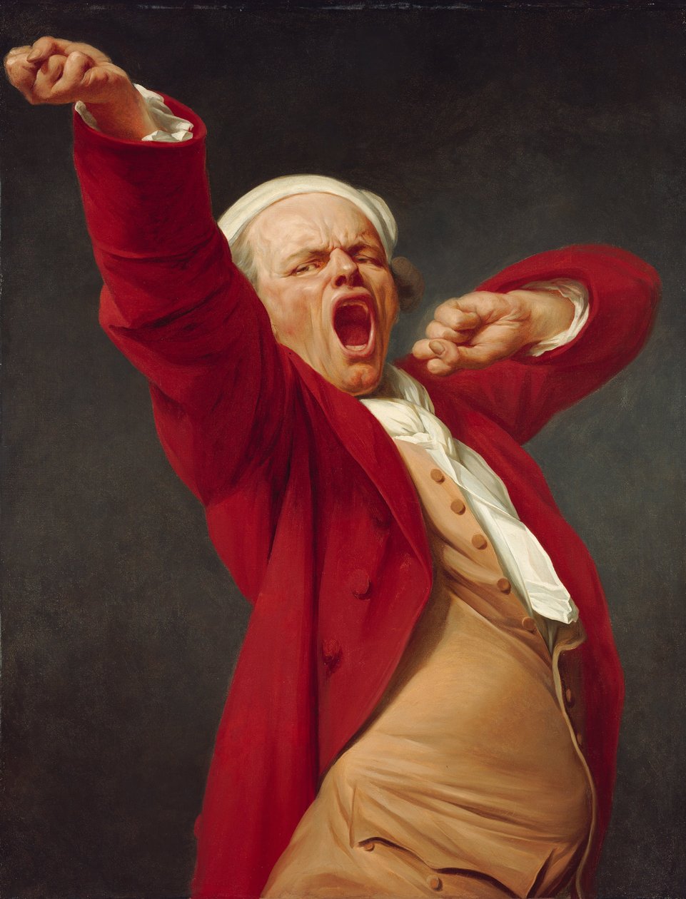Omakuva, haukottelu tekijältä Joseph Ducreux