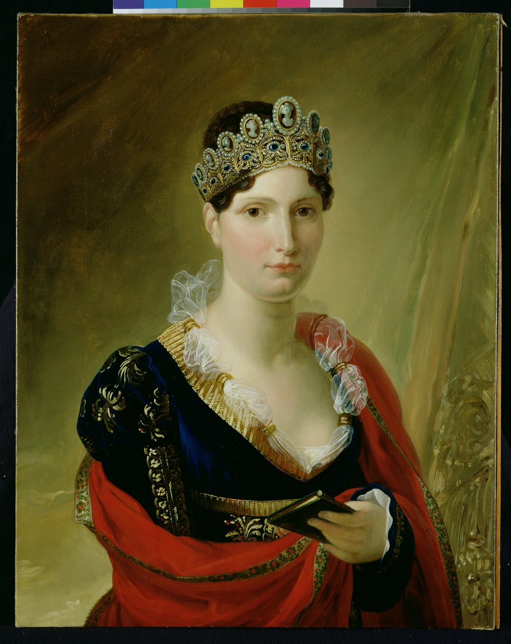 Elisa Baciocchin (1777-1820) muotokuva n. 1812 tekijältä Joseph Franque