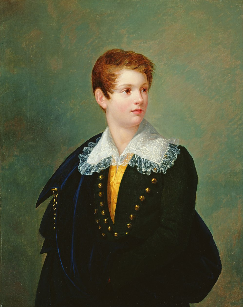 Frederic-Napoleon Baciocchin (1815-33) muotokuva n. 1824 tekijältä Joseph Franque