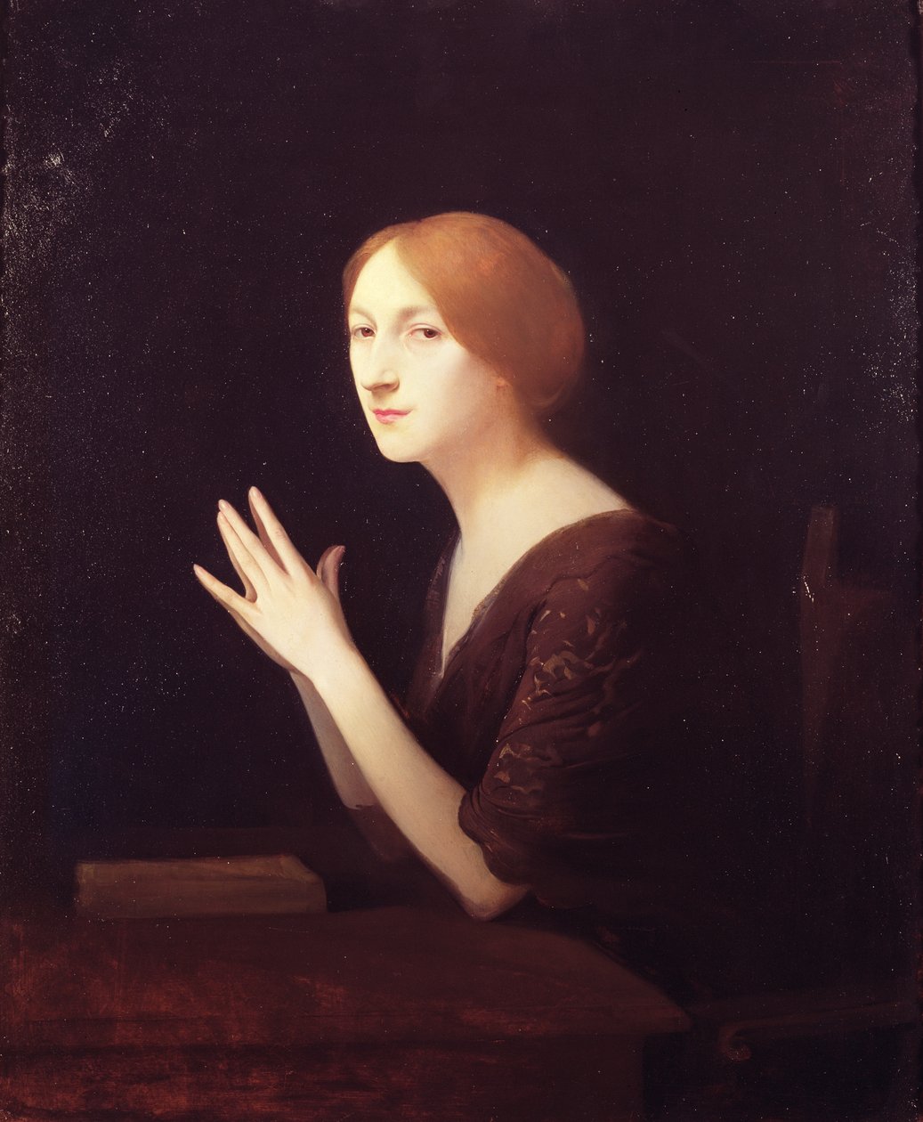Marguerite Morenon (1871-1948) muotokuva ennen vuotta 1899 tekijältä Joseph Granie