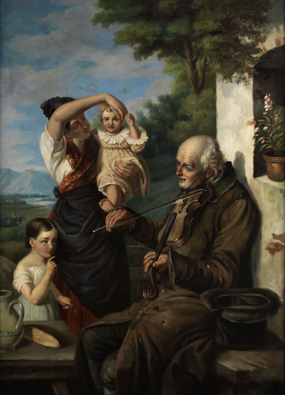 Alter Bettelmusikant. tekijältä Joseph Haier