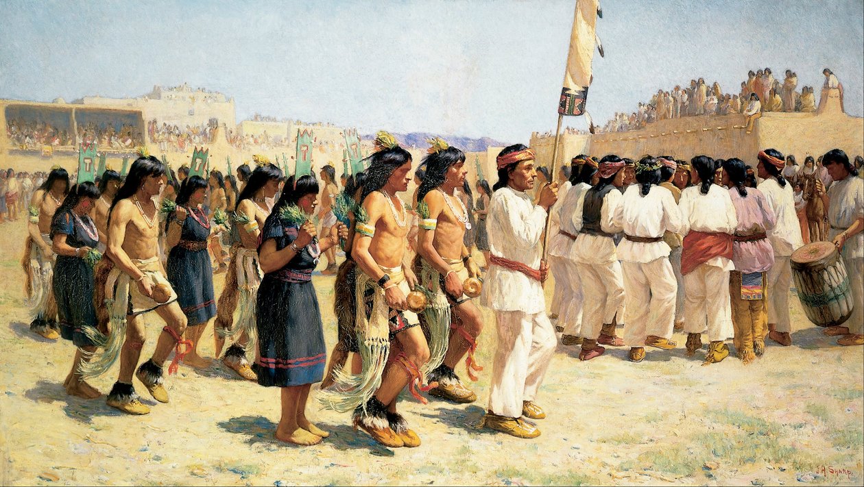 Sadonkorjuutanssi tekijältä Joseph Henry Sharp