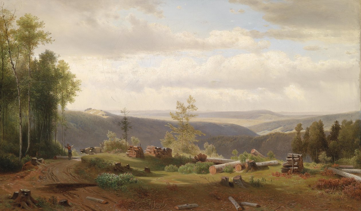 Motiv aus dem Wienerwald tekijältä Joseph Holzer