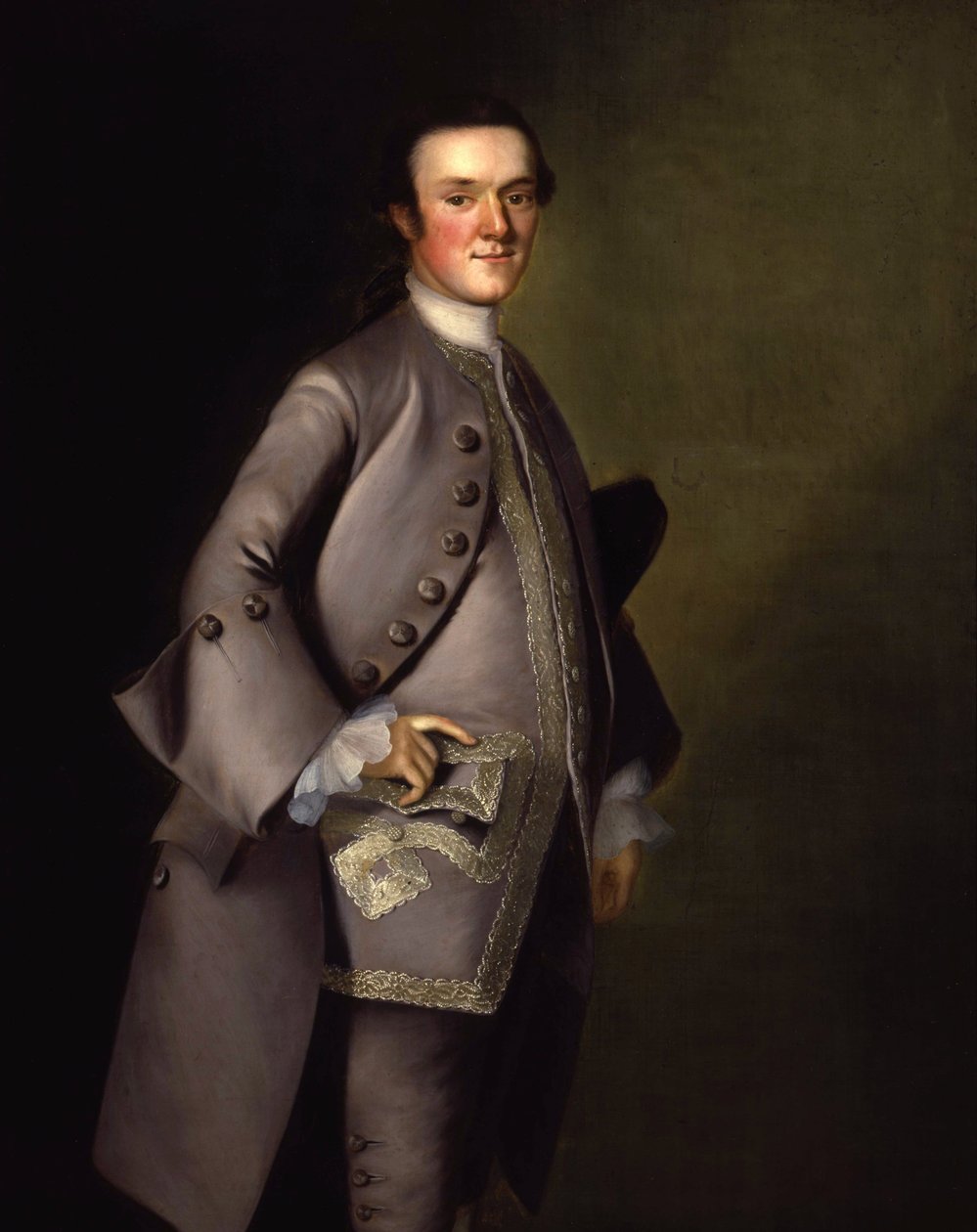 Thomas Wentworthin muotokuva, 1761 tekijältä Joseph Jonathan Blackburn