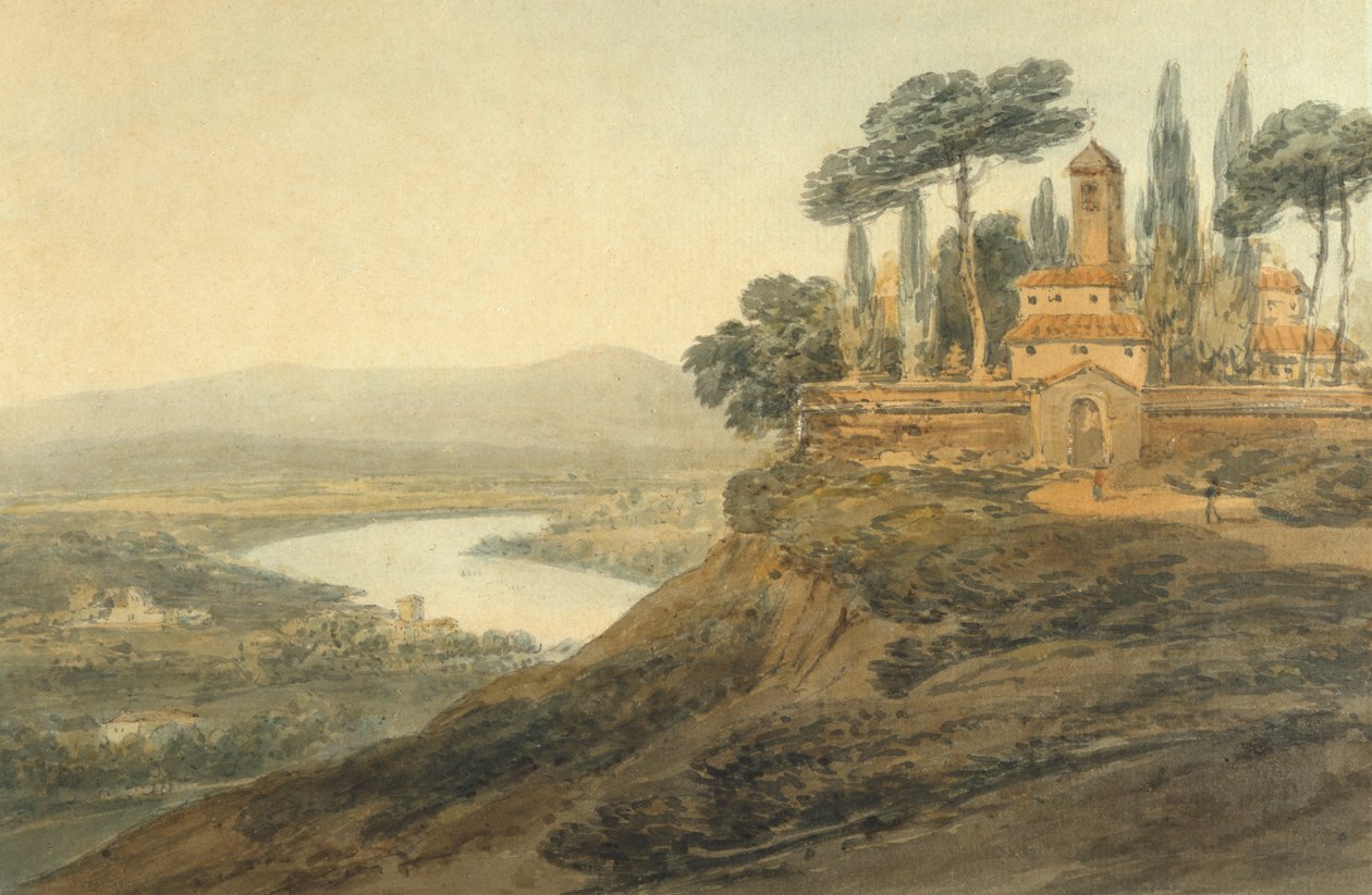 Italialainen huvila tekijältä Joseph Mallord William Turner
