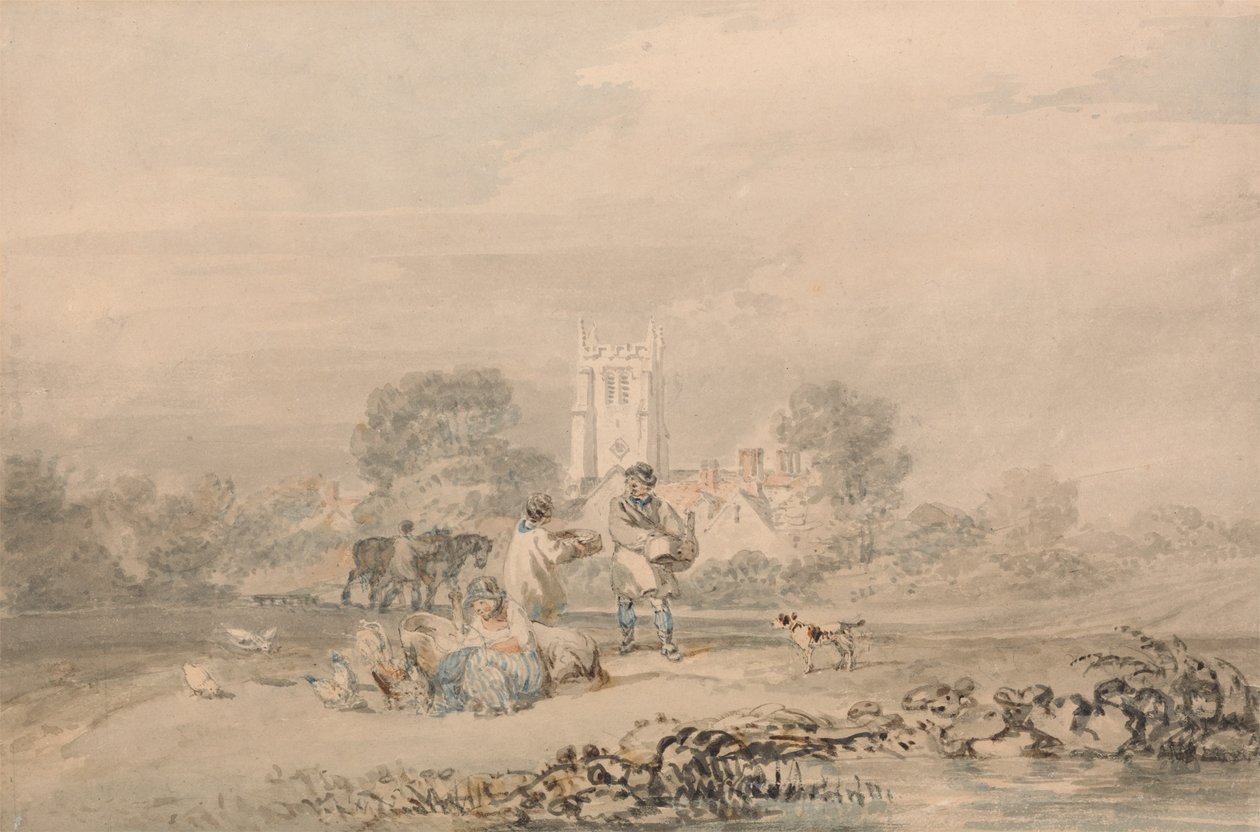 Viljan syksyinen kylvö tekijältä Joseph Mallord William Turner