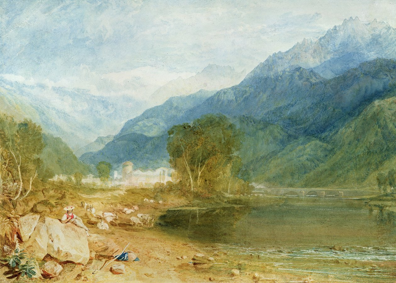 Bonneville, Savoy tekijältä Joseph Mallord William Turner