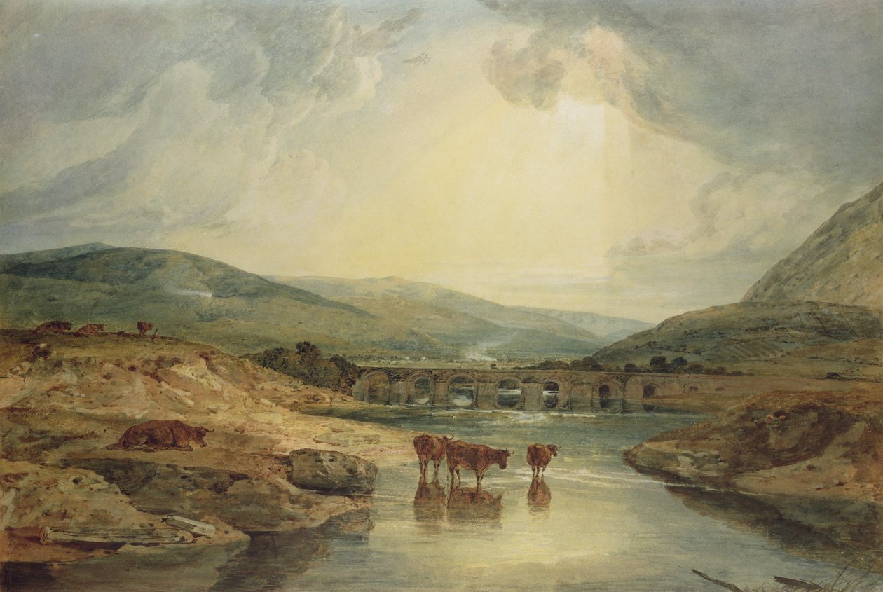 Silta Uskin yli tekijältä Joseph Mallord William Turner