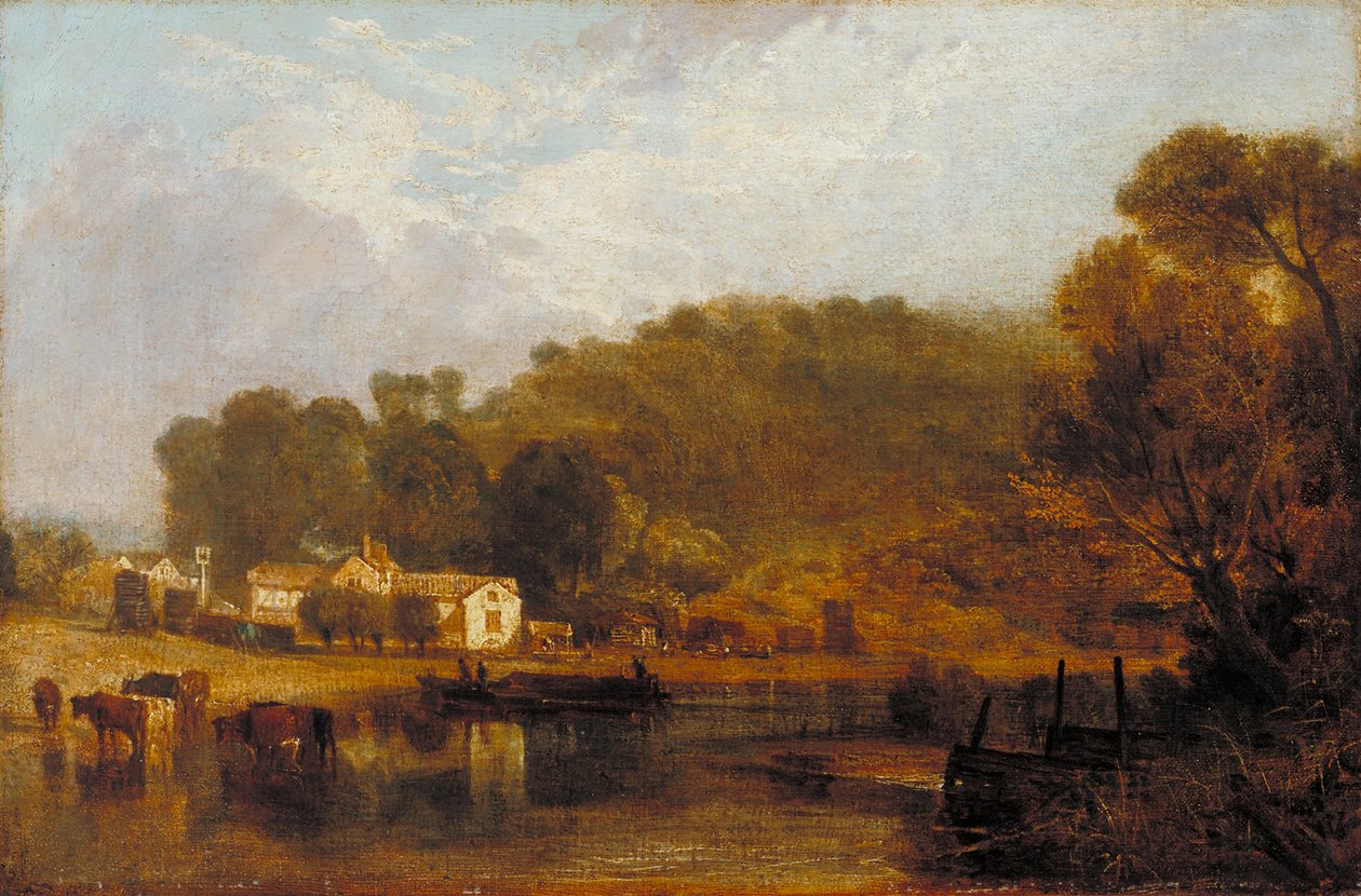 Cliveden Thamesilla tekijältä Joseph Mallord William Turner