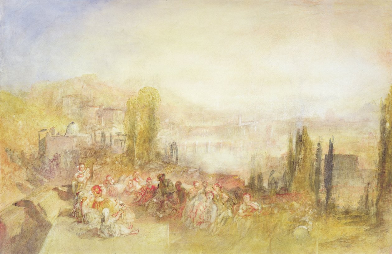 Firenze, 1851 tekijältä Joseph Mallord William Turner